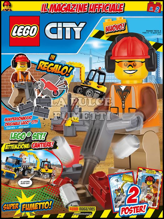 PANINI TECH #     4 - LEGO CITY 2